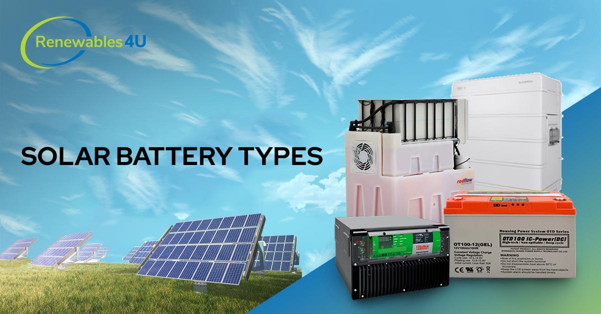 solar battery types